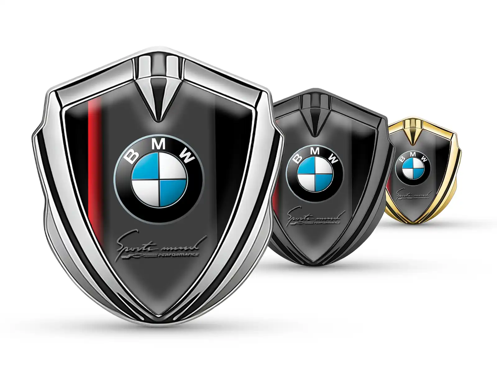 BMW Insigne Auto-Adhésif Durable Taille Standard